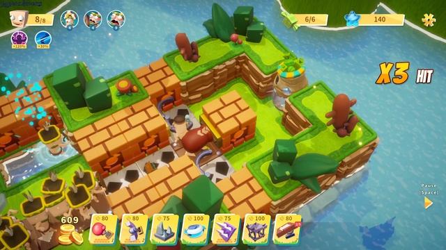 Candy Disaster Tower Defense gameplay - GogetaSuperx смотреть онлайн
