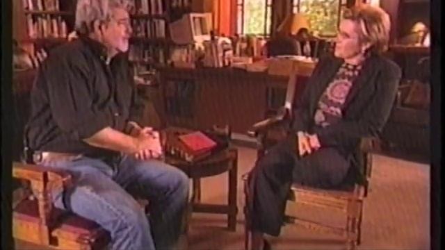 Carrie Fisher interviews George Lucas - January 2002 смотреть онлайн