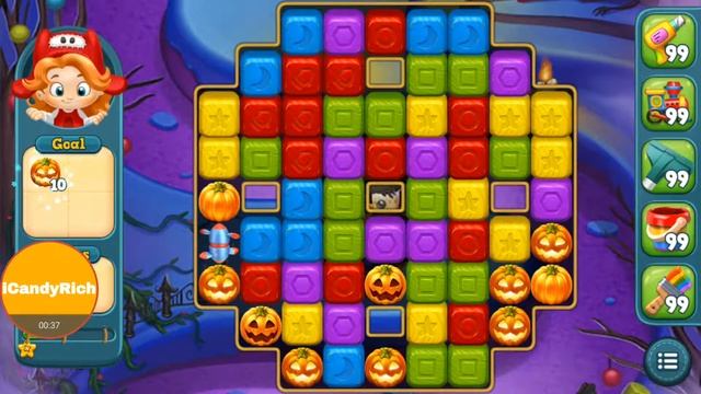 Toy blast 461 Gameplay Puzzle Boosters Walkthrough смотреть онлайн