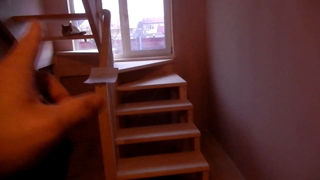 Обзор лестницы с 4 поворотными ступенями/ Варианты исполнения/ Ступенька48 смотреть онлайн