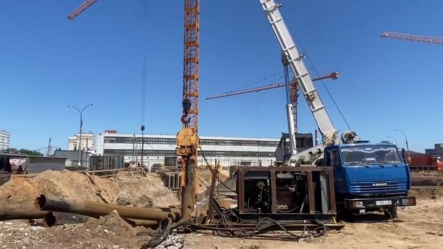 ИЗВЛЕЧЕНИЕ ТРУБЫ ШПУНТ 530мм длина 12м. ШПУНТЕКС +7(495)960-5017. www.shpuntex.ru смотреть онлайн