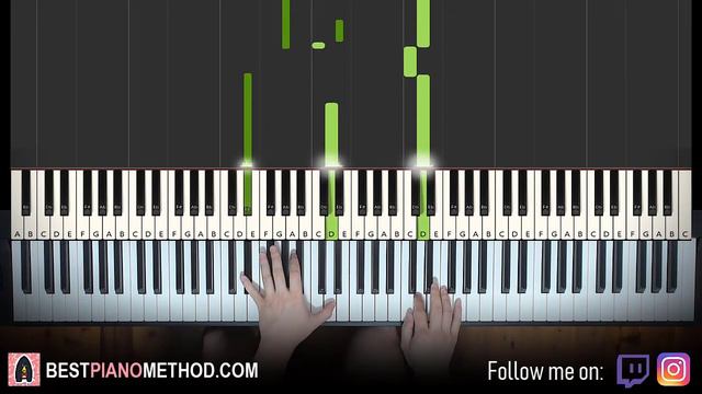 Naruto Ending 1 - Wind (Piano Tutorial Lesson) смотреть онлайн