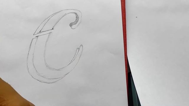 How To Draw C letter | Draw C | Letter C смотреть онлайн