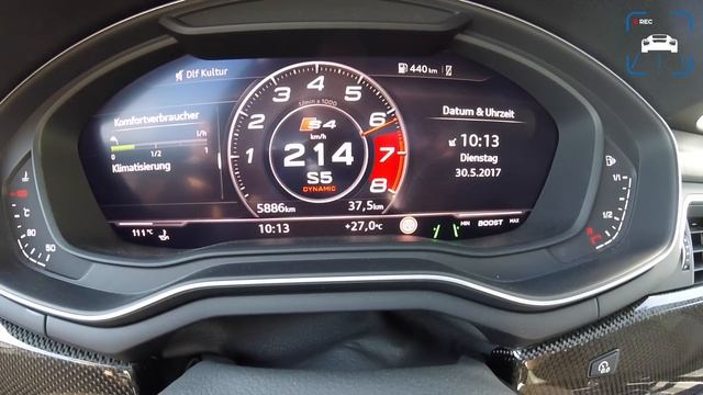 2017 Audi S4 ACCELERATION & TOP SPEED 0-261km/h by AutoTopNL смотреть онлайн