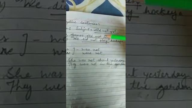 Past tense negative смотреть онлайн