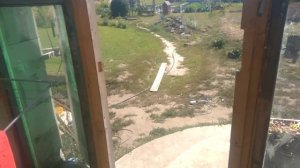 Выпилил проем под лестницу