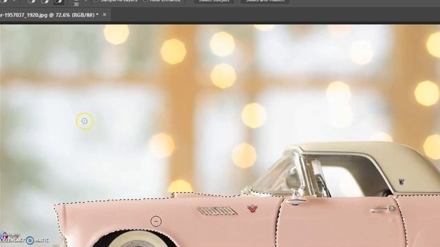 Photoshop 9 - select - part 4 quick selection tool смотреть онлайн