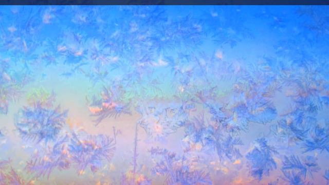 Морозные узоры на моём окне. смотреть онлайн