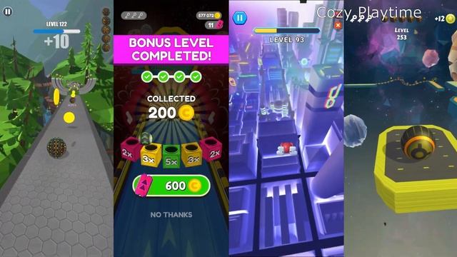 Rolling Ball Sky vs Going Balls vs Going Balls Super SR vs Action Balls - Android, IOS gameplay смотреть онлайн