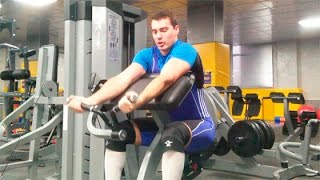 Сгибание рук (бицепс) в тренажёре: техника выполнения смотреть онлайн