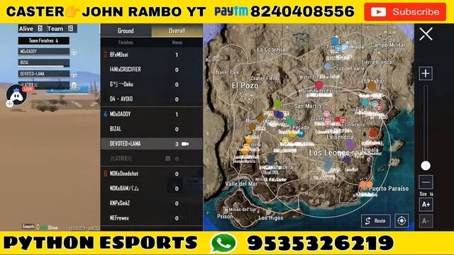 BGMI T1/T2 DAILY SCRIMS || DAY 1 ? || Org.By?Python Esports Caster?John_Rambo_Yt смотреть онлайн
