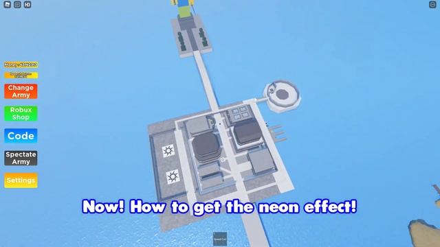 HOW TO GET THE NEON EFFECT! NEW UPDATE LEAKS! (Roblox Noob Army Tycoon) смотреть онлайн