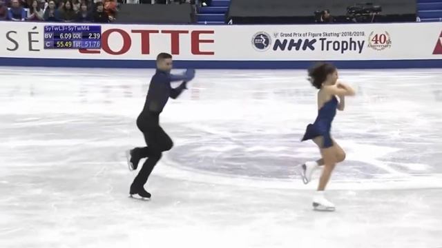Lilah Fear & Lewis Gibson NHK Trophy FD смотреть онлайн