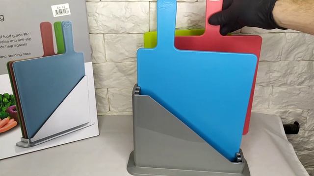 Набор разделочных досок с подставкой 3 шт смотреть онлайн