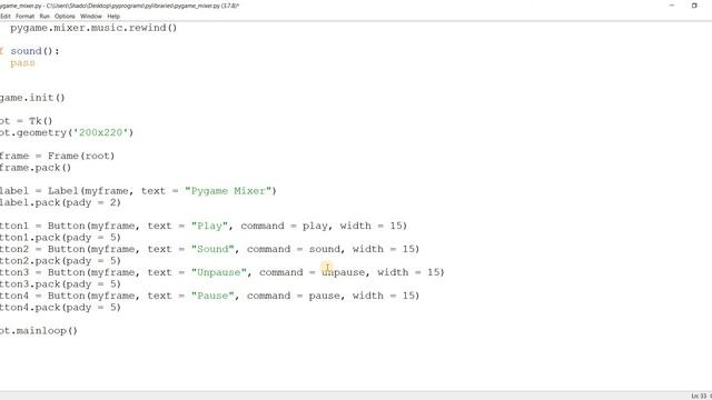 Pygame Mixer - Audio, Sound Effects and Music смотреть онлайн