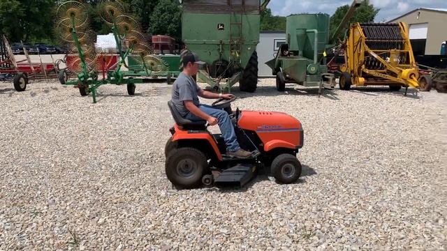 2021 Summer Online Equipment Auction - Husqvarna YTH150 Riding Mower