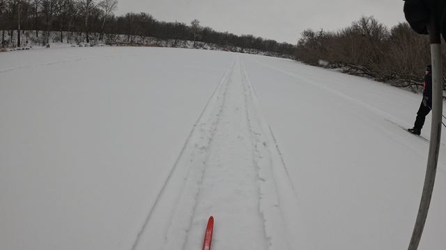 Лыжная прогулка в селе Монастырское. Февраль 2024. Часть 4