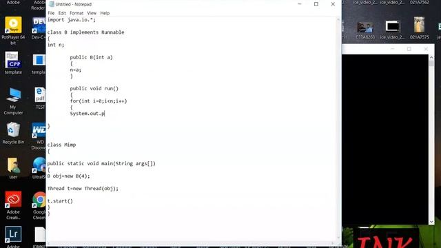 Java Programming - Runnable interface thread:Multithreading. смотреть онлайн