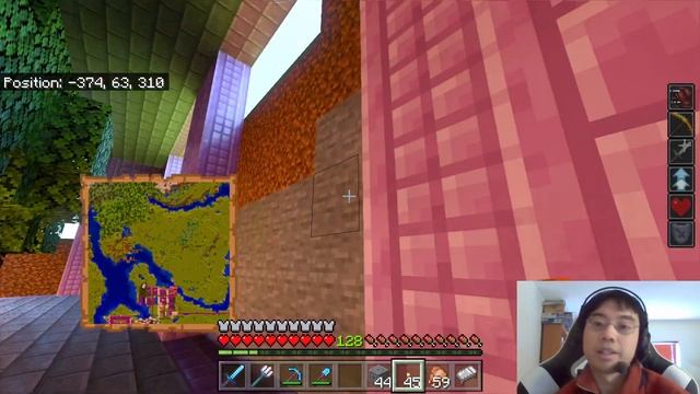 Minecraft RTX Cliffs&Caves #697: Tree Farm Foundations смотреть онлайн