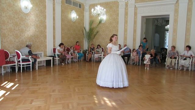 Вальсовый бал в усадьбе Вороново 5 августа 2017 г. Часть 5. смотреть онлайн