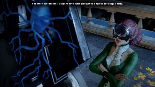 Dragon Age: Inquisition - Kost, Dorian, Sera and Cassandra talk to Briala смотреть онлайн
