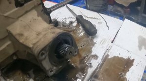 Ремонт полного привода Hyundai Tucson G4GC, срезало шлицы.