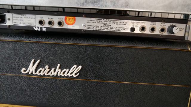 Using An 80s Rack DELAY As A GAIN BOOST!? | Lexicon PCM41