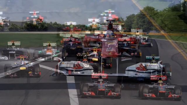 Формула один гоночные машины. Formura 1 racing cars. 7 смотреть онлайн