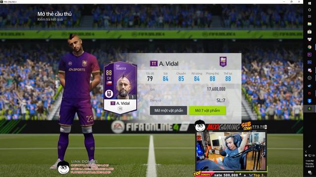 Đập Van Dijk +5 và buổi Mở Thẻ FO4 cuối cùng của Họa Mi Cao Bằng - Mixigaming FiFa Online 4 смотреть онлайн