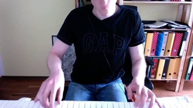 Terminator - theme - Synth/Guit improvisation смотреть онлайн