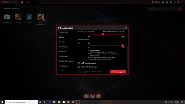 COMO CONFIGURAR O MSI APP PLAYER PARA PC FRACO | FREE FIRE LISO смотреть онлайн