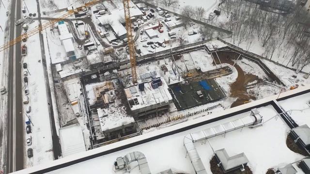 Ход строительства ЖК "Любовь и голуби" - второй сезон. Январь 2021. смотреть онлайн