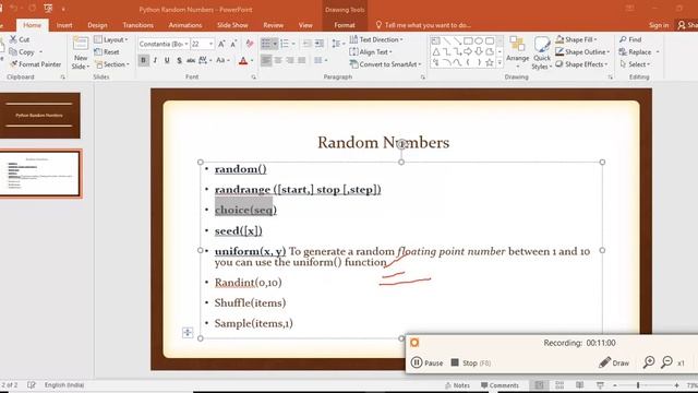 2 Python Random Numbers Basic Examples 2 | RegularPython | Regular Python | Telugu Language смотреть онлайн