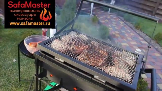 Гриль барбекю переворачивающийся (перевертыш) FLIP смотреть онлайн