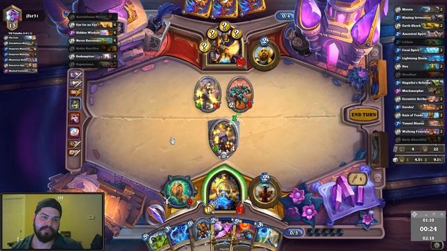 Hearthstone - Testing F2P Big Shaman Deck смотреть онлайн