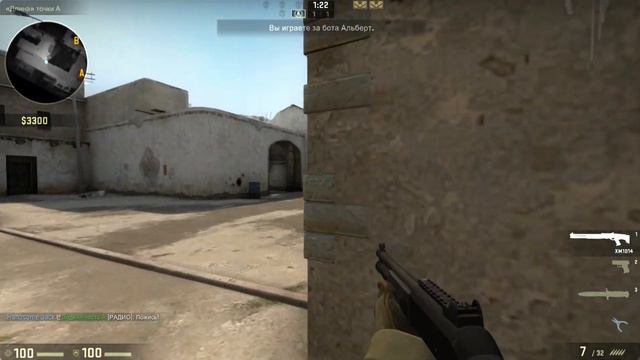 Steam Controller в игре Counter Strike GO  (Проба Valve Steam Controller)