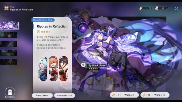 PULLING FOR BLACK SWAN | Honkai Star Rail 2.0 смотреть онлайн