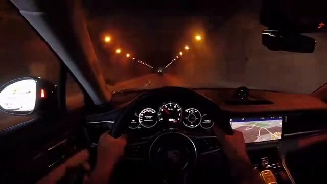 YouDrive 2017 Porsche Panamera Turbo 550HP 4.0 TwinTurbo V8 POV Test Drive Accelerations