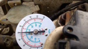 Проверка системного давления AUDI 100 2.3  NF