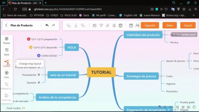 Uso de GitMind - Tutorial 2 смотреть онлайн