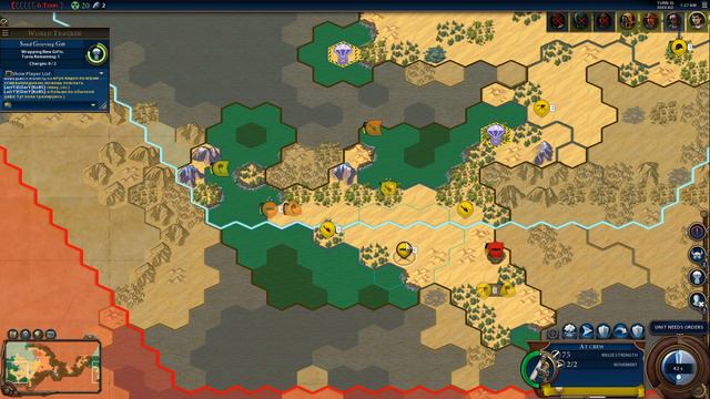 Civilization 6 Red Death. Borderlords. Small shuffle смотреть онлайн
