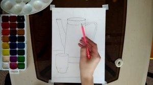 Урок ИЗО 6 класс "Натюрморт в технике гризайль"