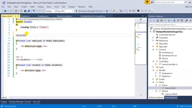 6 ways to return multiple models on a single view in MVC 5 | Advanced MVC 5 concepts смотреть онлайн