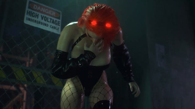 Jill Latex Demon Resident Evil 3 Insect Infection Scene смотреть онлайн