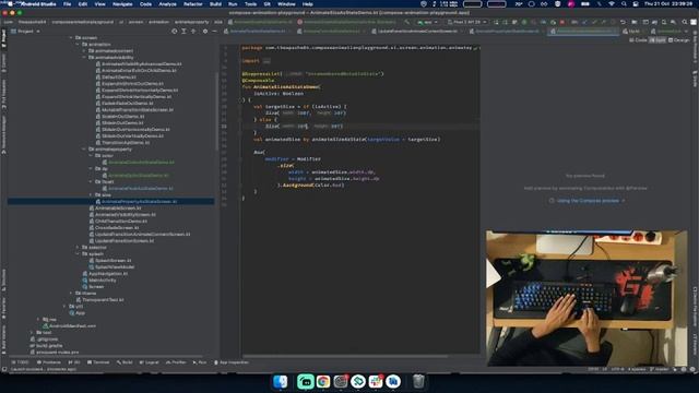 Learning + Building Compose Animation Playground App | Kotlin | Android смотреть онлайн