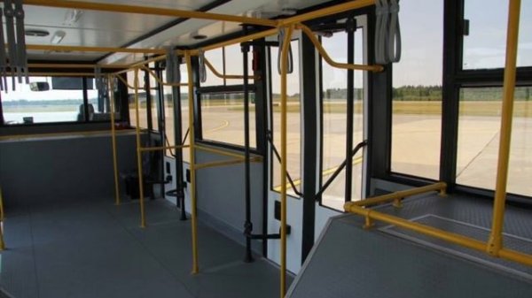 Перронный автобус "МАЗ-171" | Airport shuttle bus "MAZ-171"