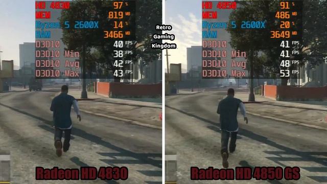 Radeon HD 4830 Vs Radeon HD 4850 GS Test In 13 Games (No FPS Drop - Capture Card)