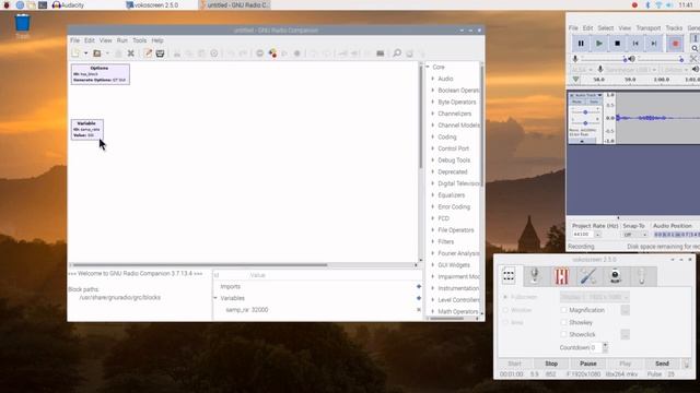 SDR Raspberry Pi 4 GNU Radio Install смотреть онлайн