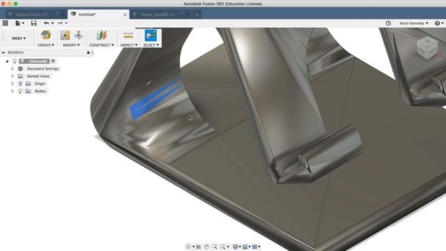 How to Convert an .STL Mesh To a Solid Body - Learn Autodesk Fusion 360 in 30 Days: Day #18 смотреть онлайн