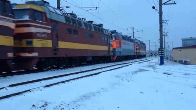 2ТЭ10У-0167 С ЧС4т